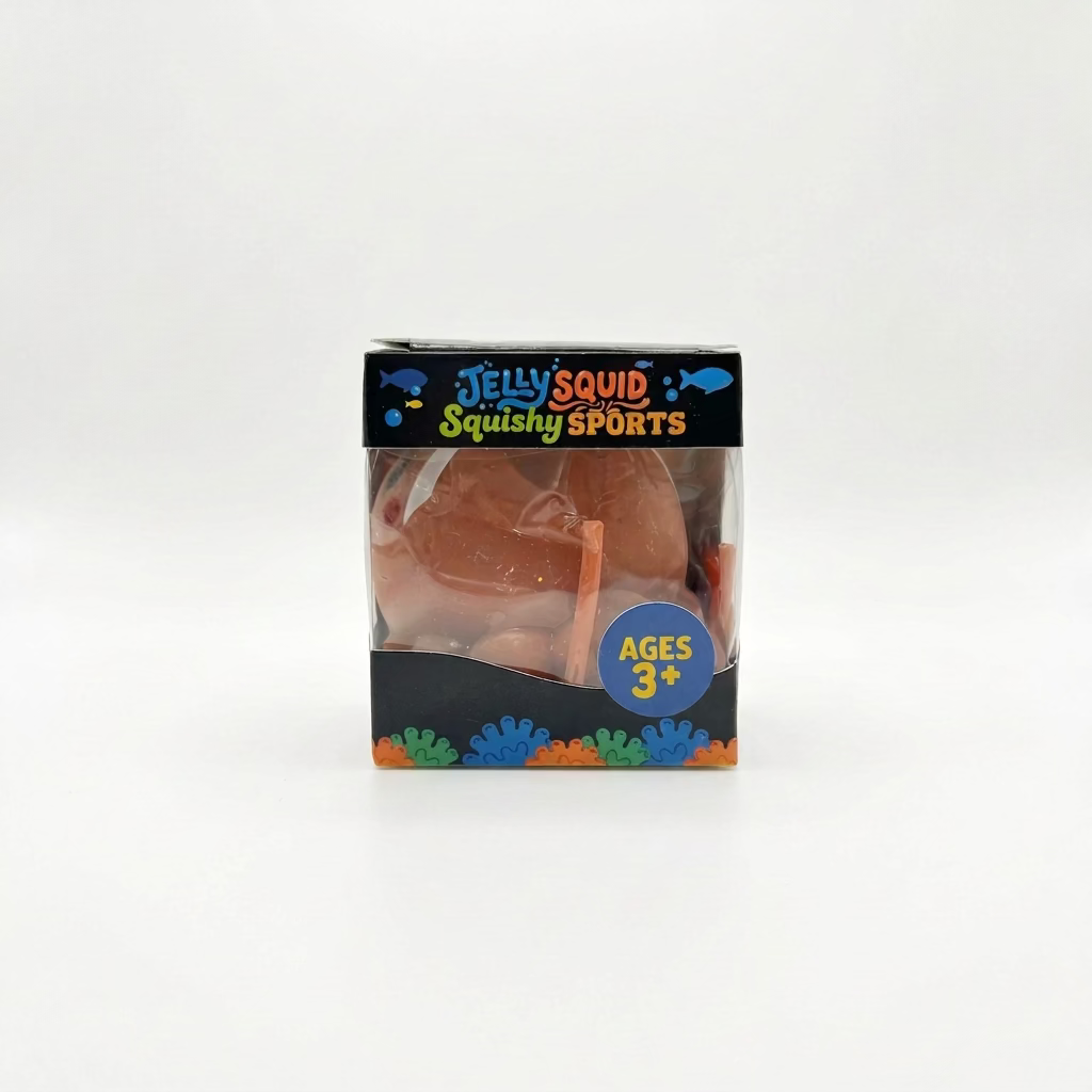 Jelly Squid Squishy Sports