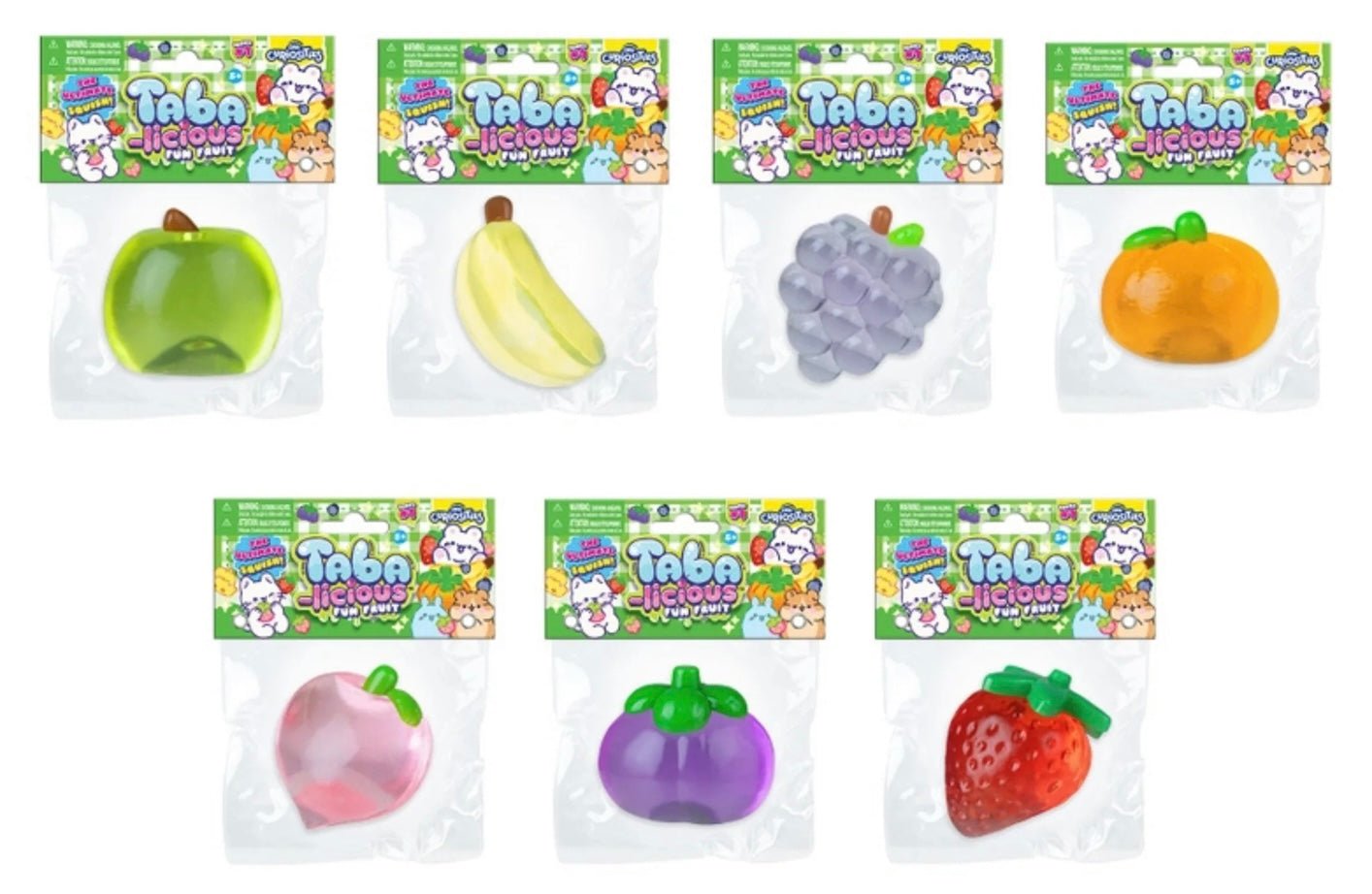 Taba-licous Fun Fruit Squishy - The Sensory