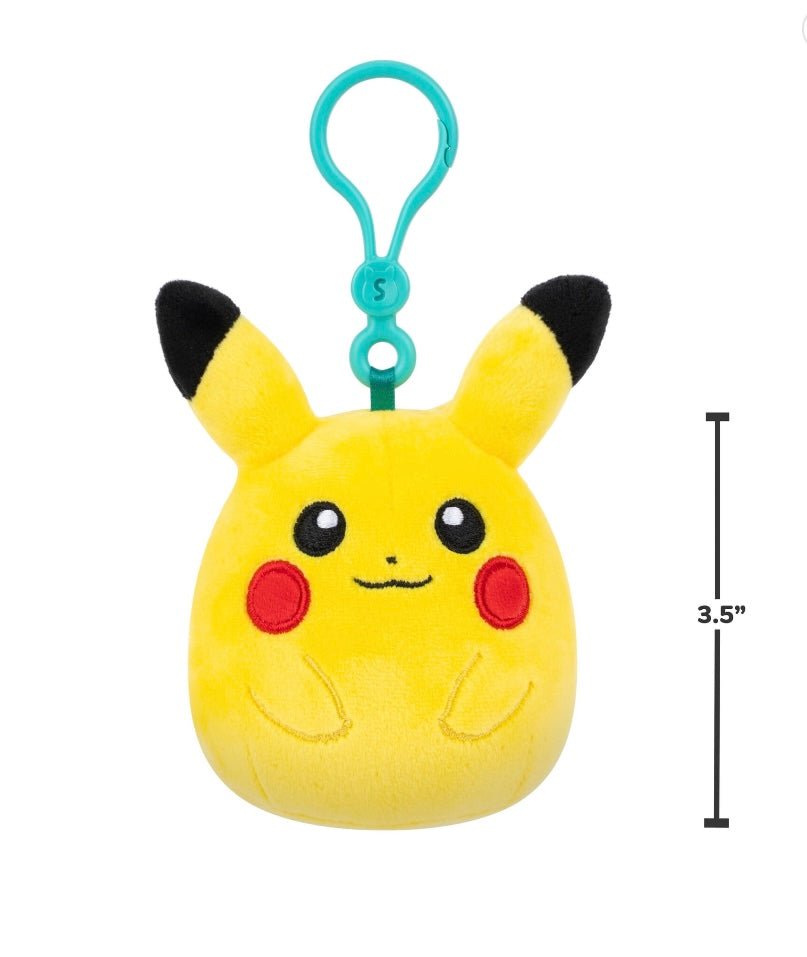 Pokémon Squishmallow Plush Keychain - The Sensory