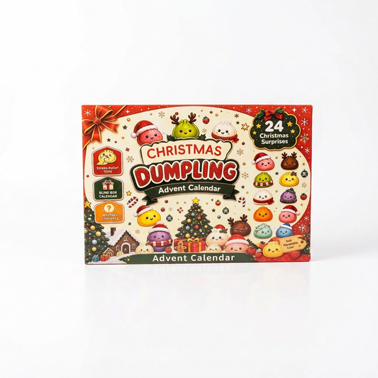 Christmas Dumpling Advent Calendar | 24 Squishy Surprises