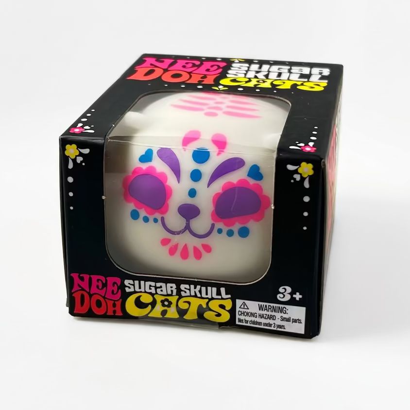 NeeDoh Sugar Skull Cats | Authentic