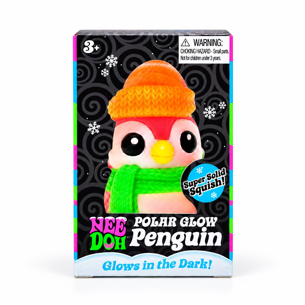 Needoh Polar Glow Penguin Authentic