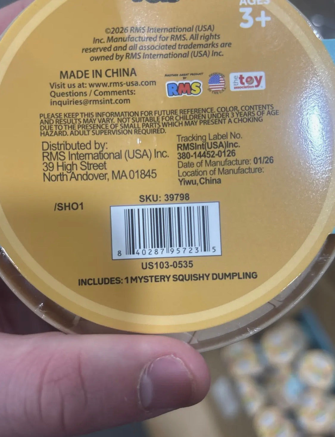 Rms® Crazy Fun™ Mystery Bao Bun - Rare Rainbow
Chase