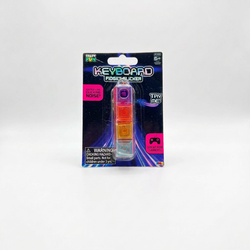 RMS Crazy Fun Keyboard Fidget Clicker