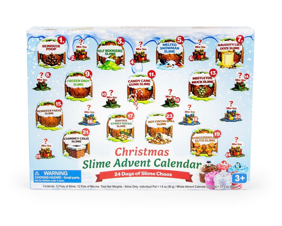 Christmas Slime Advent Calendar 24 Days