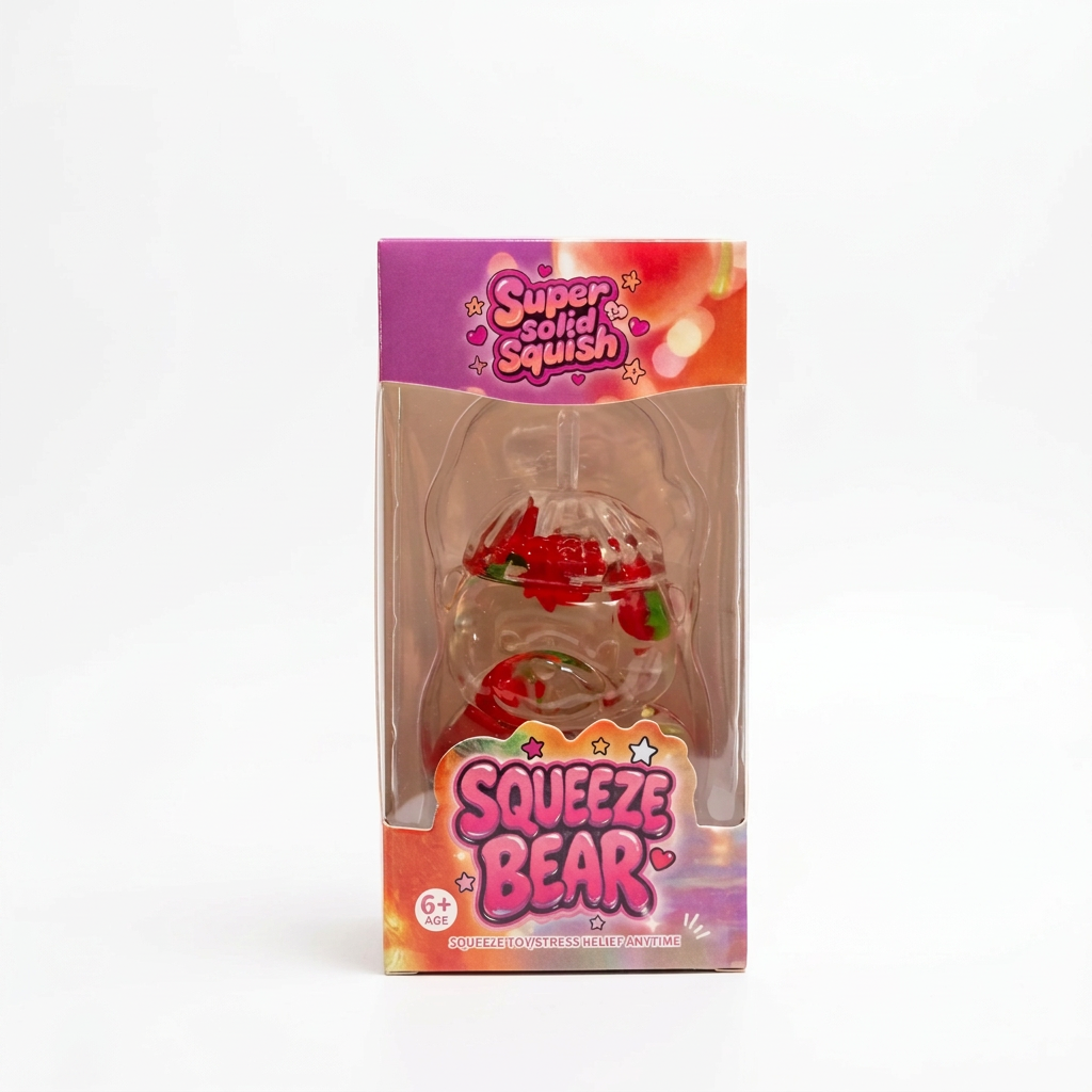 Coconut Oil Fruit Bear Squishy