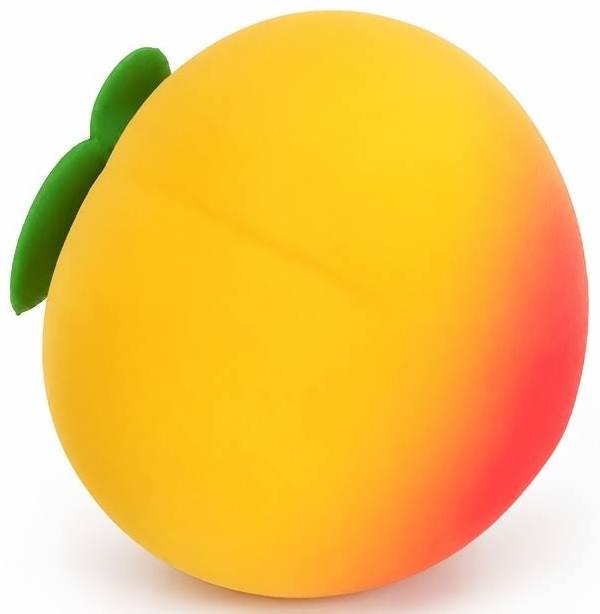 Jumbo Peach Slime Filled Squishy 6 Inch - The Sensory