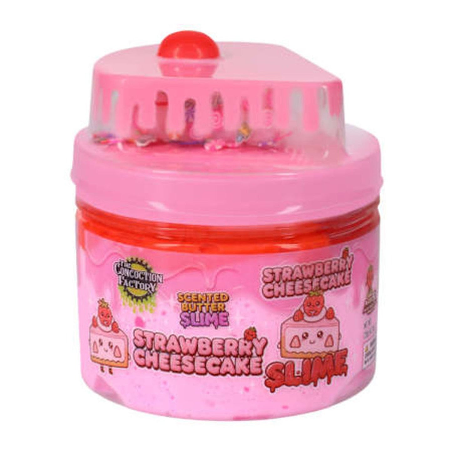 Strawberry Cheesecake Scented Butter Slime