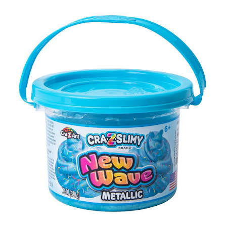 New Wave Metallic Slime Bucket | Cra-Z-Slimy