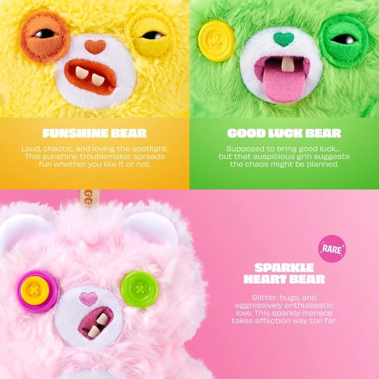 Fuggler Care Bears Blind Box 5.5 Inch Plush Bag Charm - The Sensory