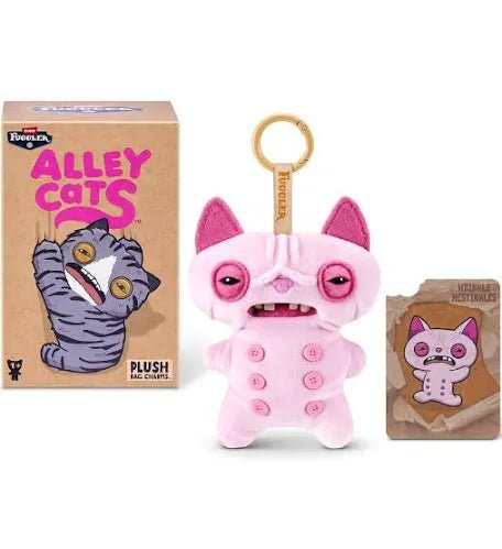 Fuggler Alley Cats Blind Box 5.5 Inch Plush Bag Charm - The Sensory