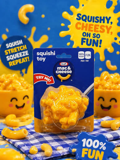 Mac & Cheese Squishi Toy | Kraft