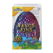3D Fangs Fins Dinosaur Egg