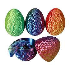 3D Fangs Fins Dinosaur Egg