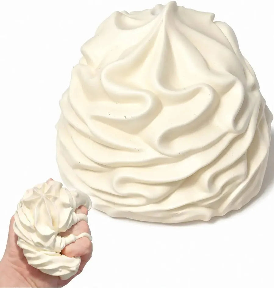 Crunchy Cream Puffs ASMR Crunch Squishy Stress Toy