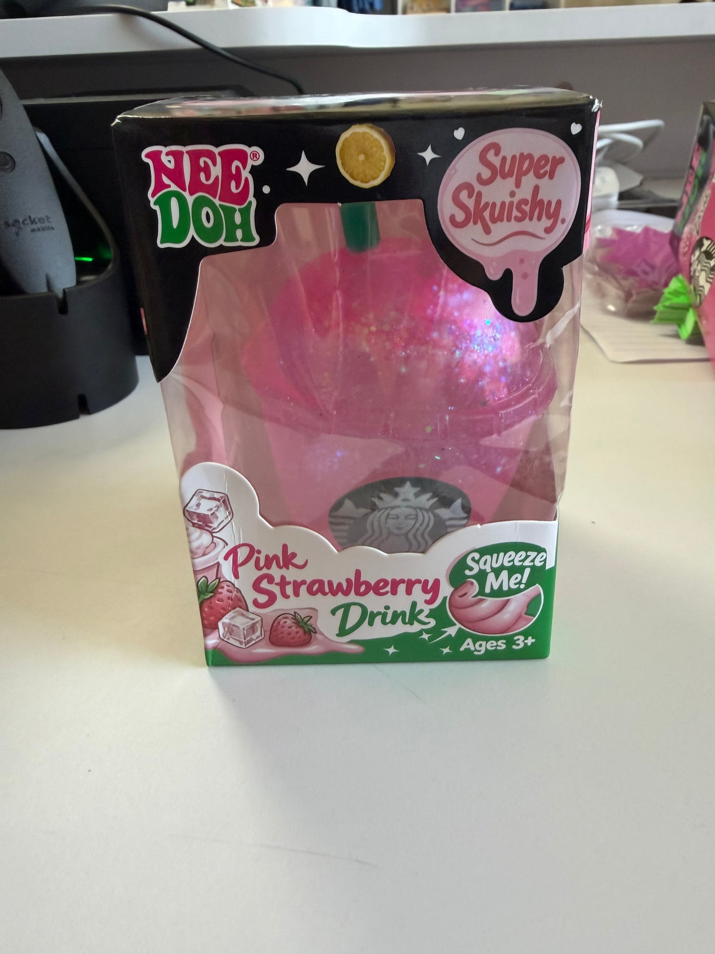 Glitter Starbucks Squishy Cup