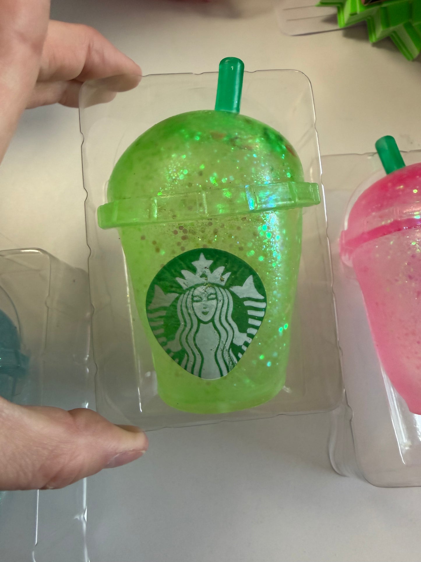Glitter Starbucks Squishy Cup