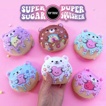 Super Duper Sugar Squisher Sugar Bear | Top Trenz