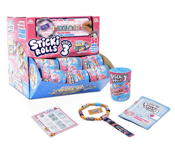 Series 3 Sticker Bracelet | Sticki Rolls
