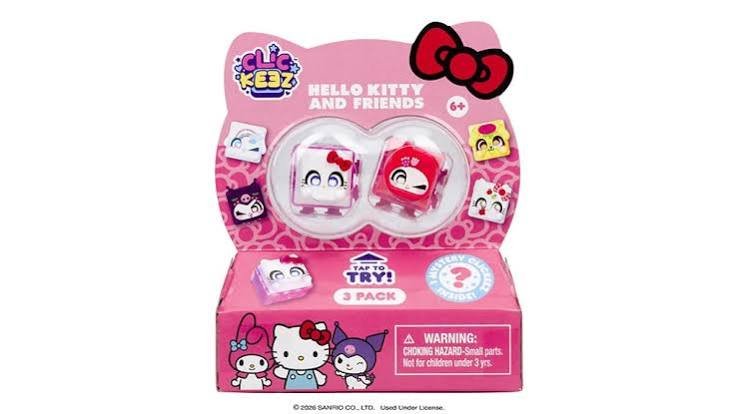Clic Keez Hello Kitty 3 Pack - The Sensory