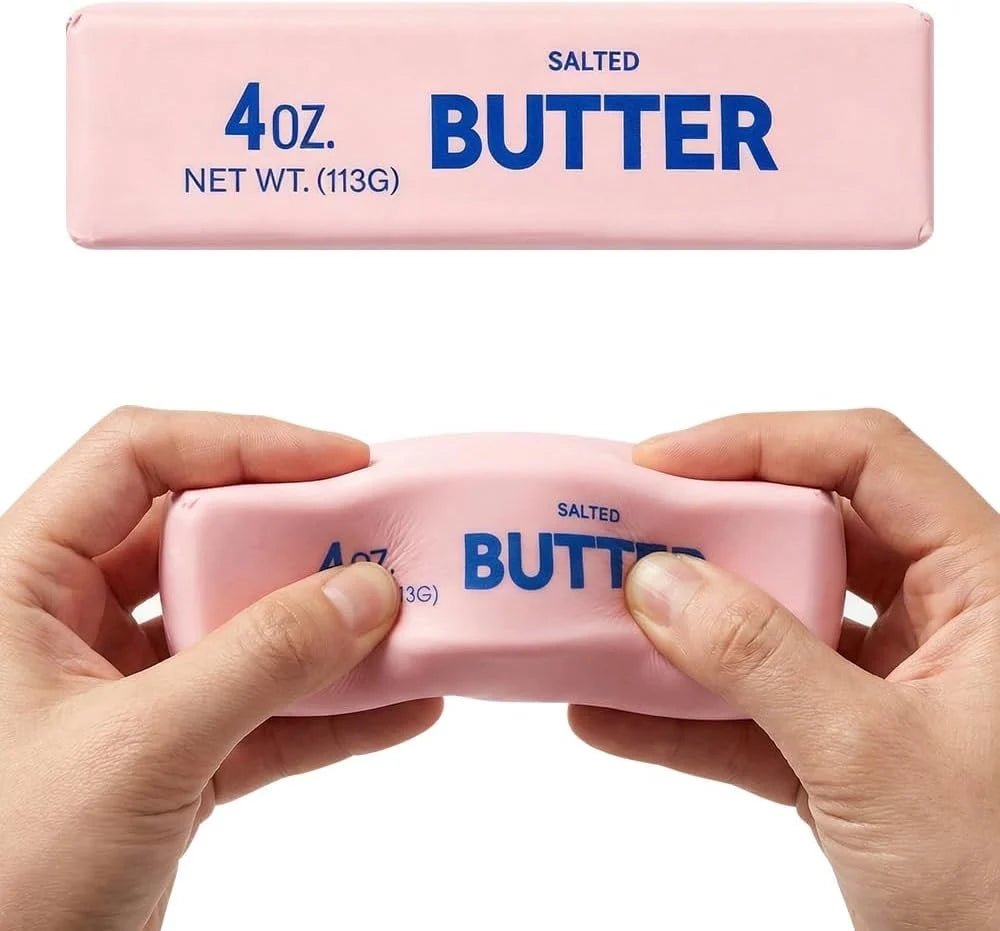 Pink Butter Squishy - The Sensory