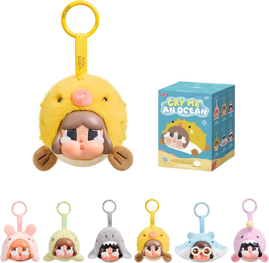 Cry Me An Ocean Series | Pop Mart Crybaby | Vinyl Plush
Pendant Blind Box