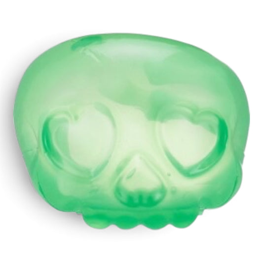 Green Skull Squishy With Bones Inside - The Sensory