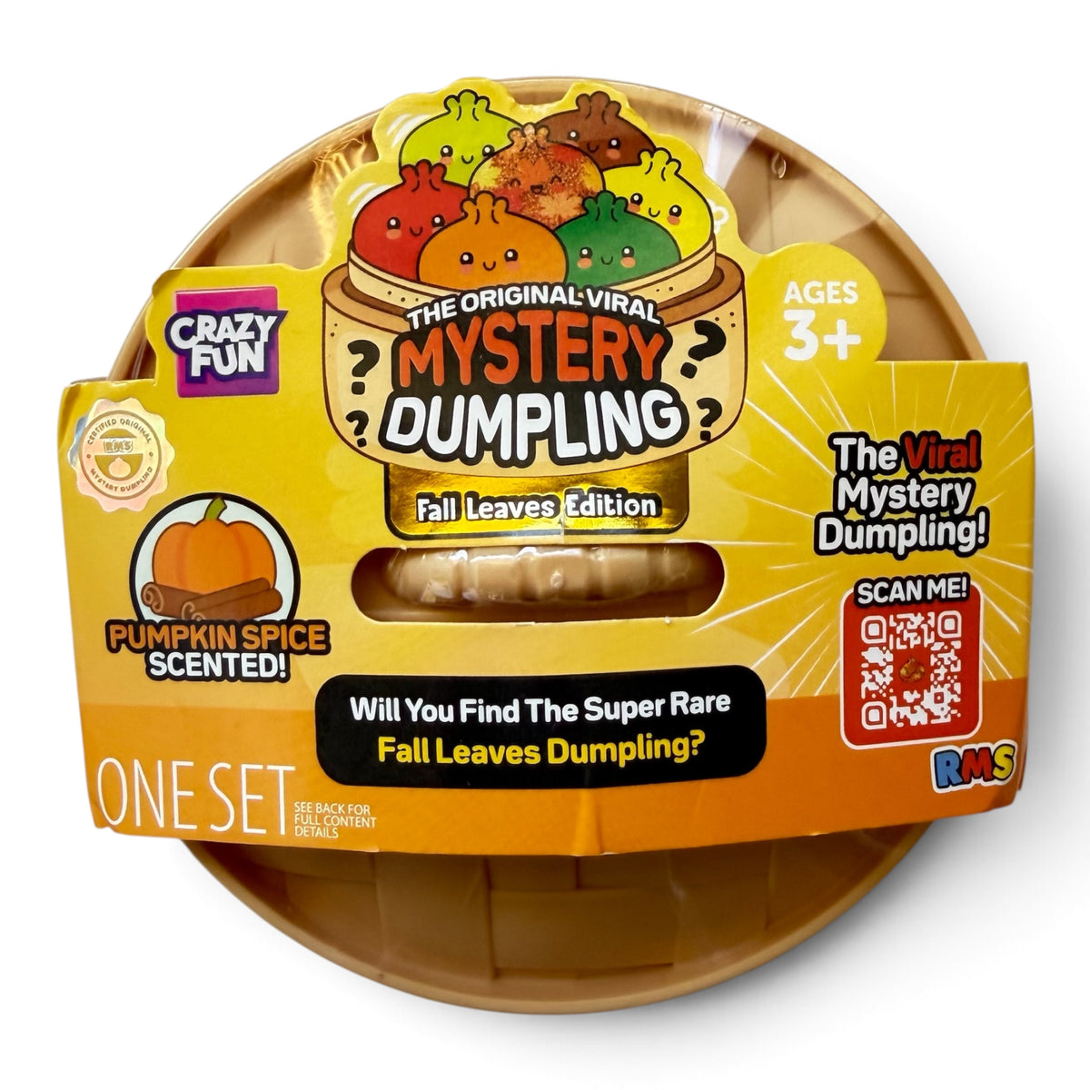 RMS Fall Leaves Pumpkin Spice Scented Mystery Dumpling - The Sensory