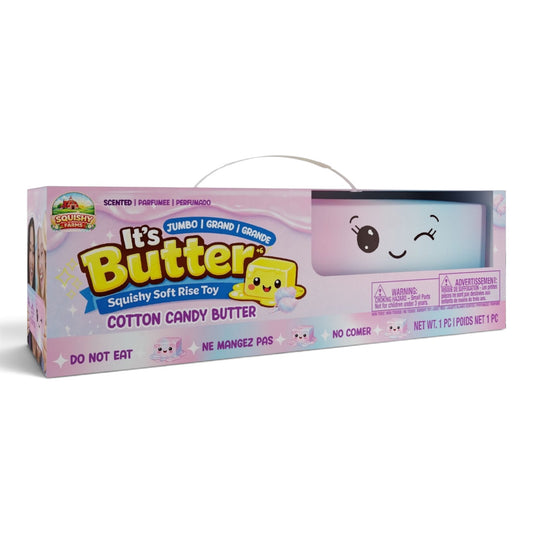 Cotton Candy Slow Rise Butter Squishy - The Sensory