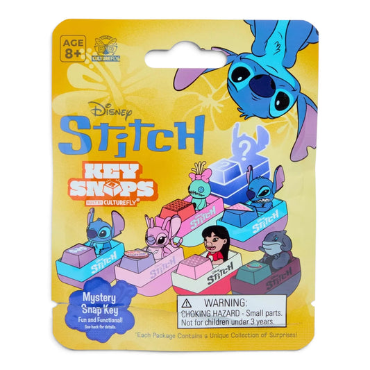 Disney Stitch Mystery Key Snaps Blind Bag - The Sensory