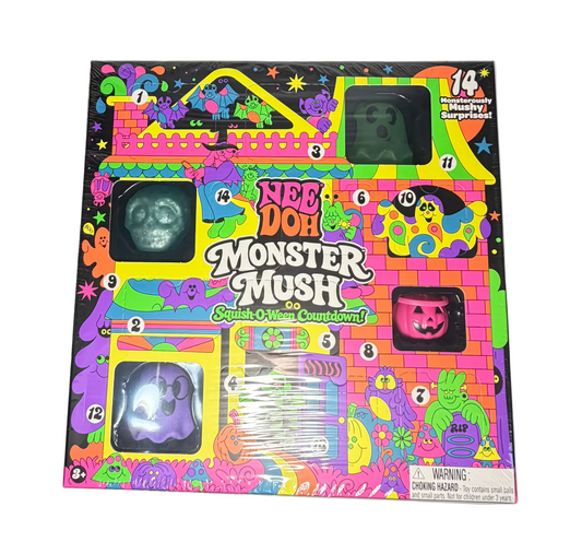 NeeDoh Monster Mush Squish-O-Ween Countdown