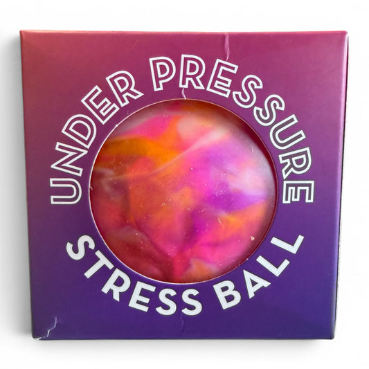 Two's Company Under Pressure Stress Ball | Marbled Squeeze Ball - The Sensory