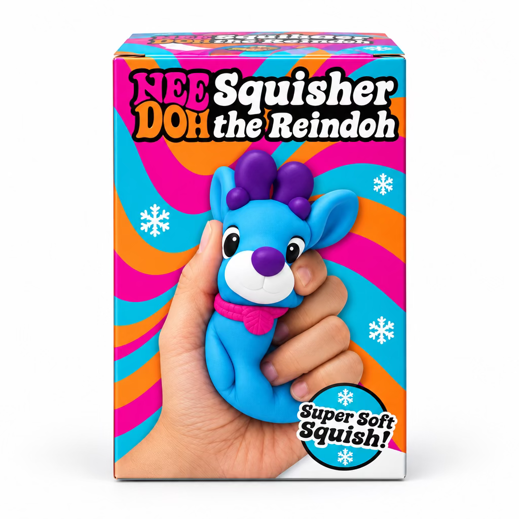 NeeDoh Squisher The Reindoh RARE