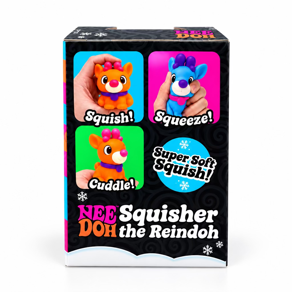 NeeDoh Squisher The Reindoh RARE