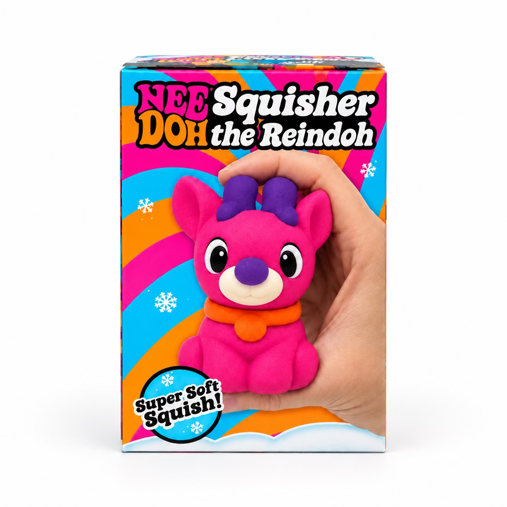 NeeDoh Squisher The Reindoh RARE