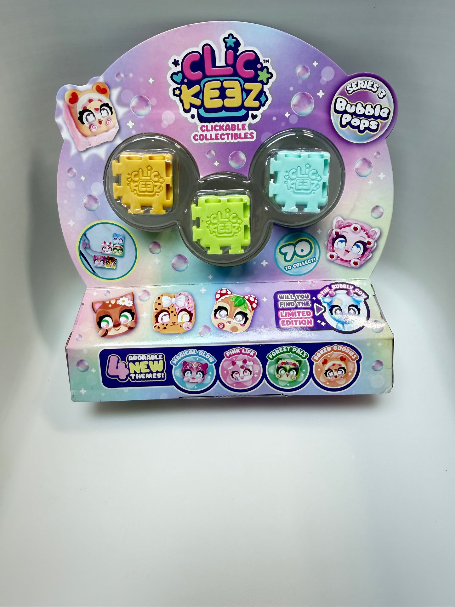 ClicKeez Bubble Pops 5pk Series 3