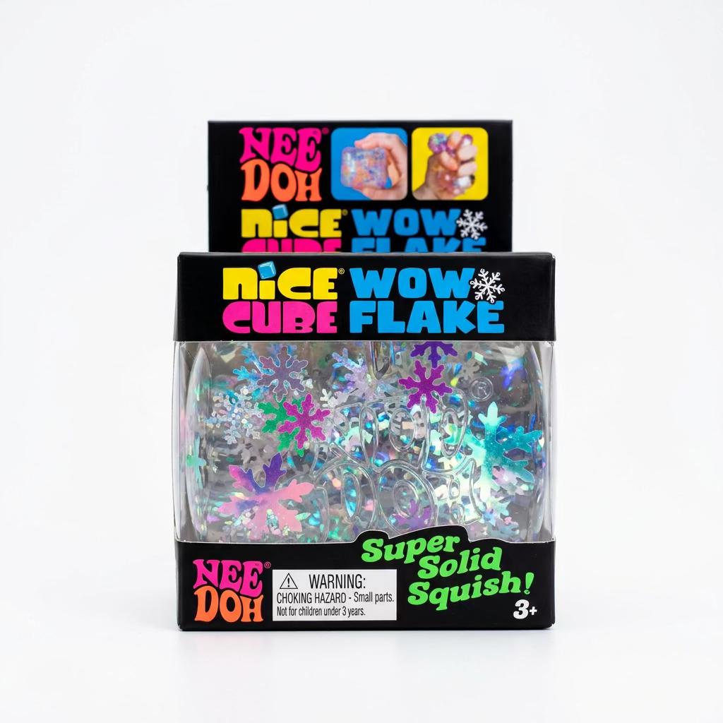 NeeDoh Nice Cube WOW Flake Authentic