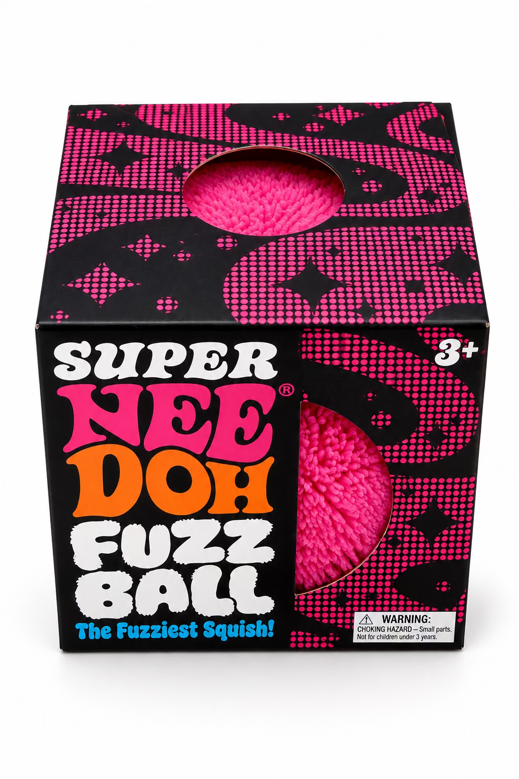 Super NeeDoh Fuzz Ball Cosmic Cool Authentic Schylling
