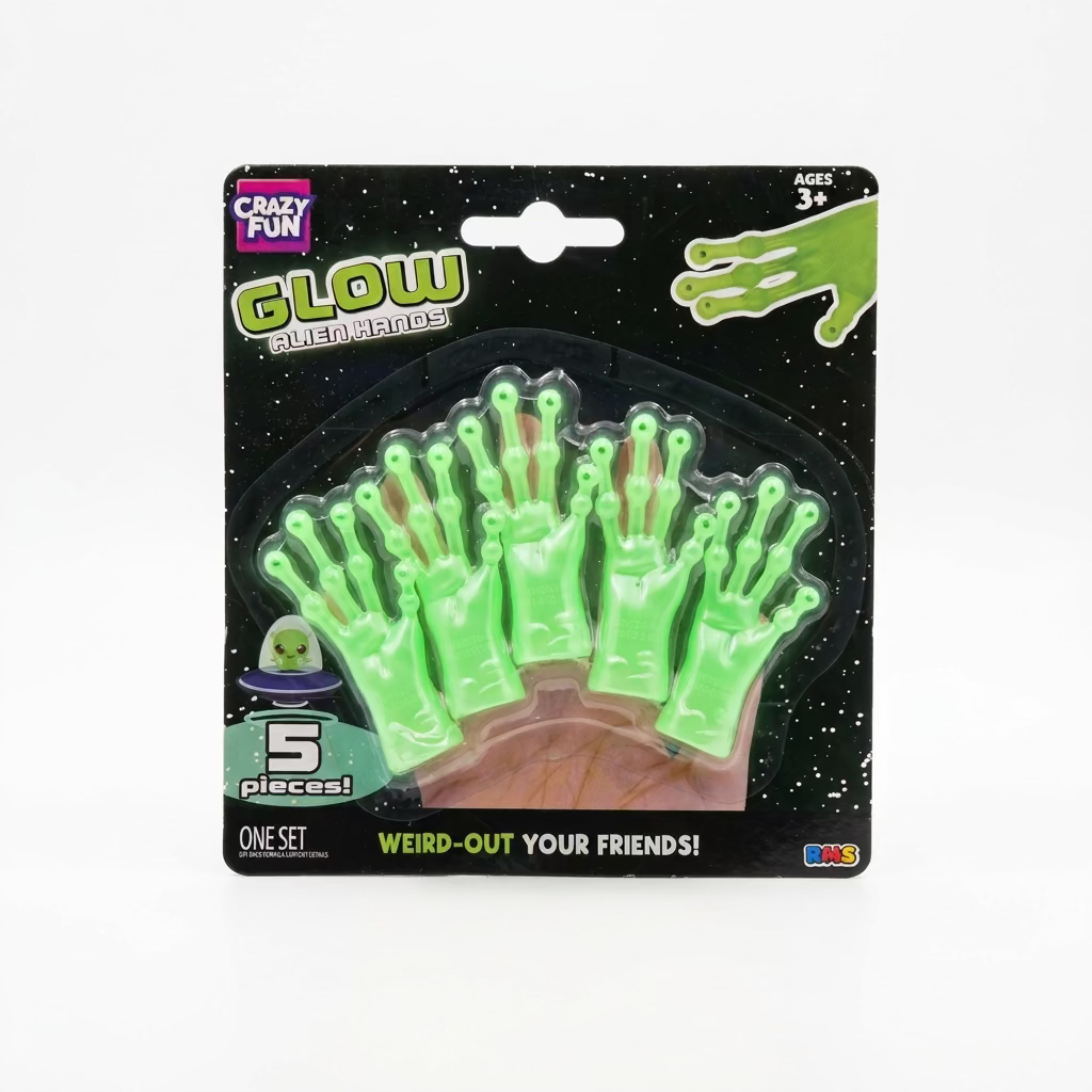 RMS Crazy Fun Glow Alien Hands
