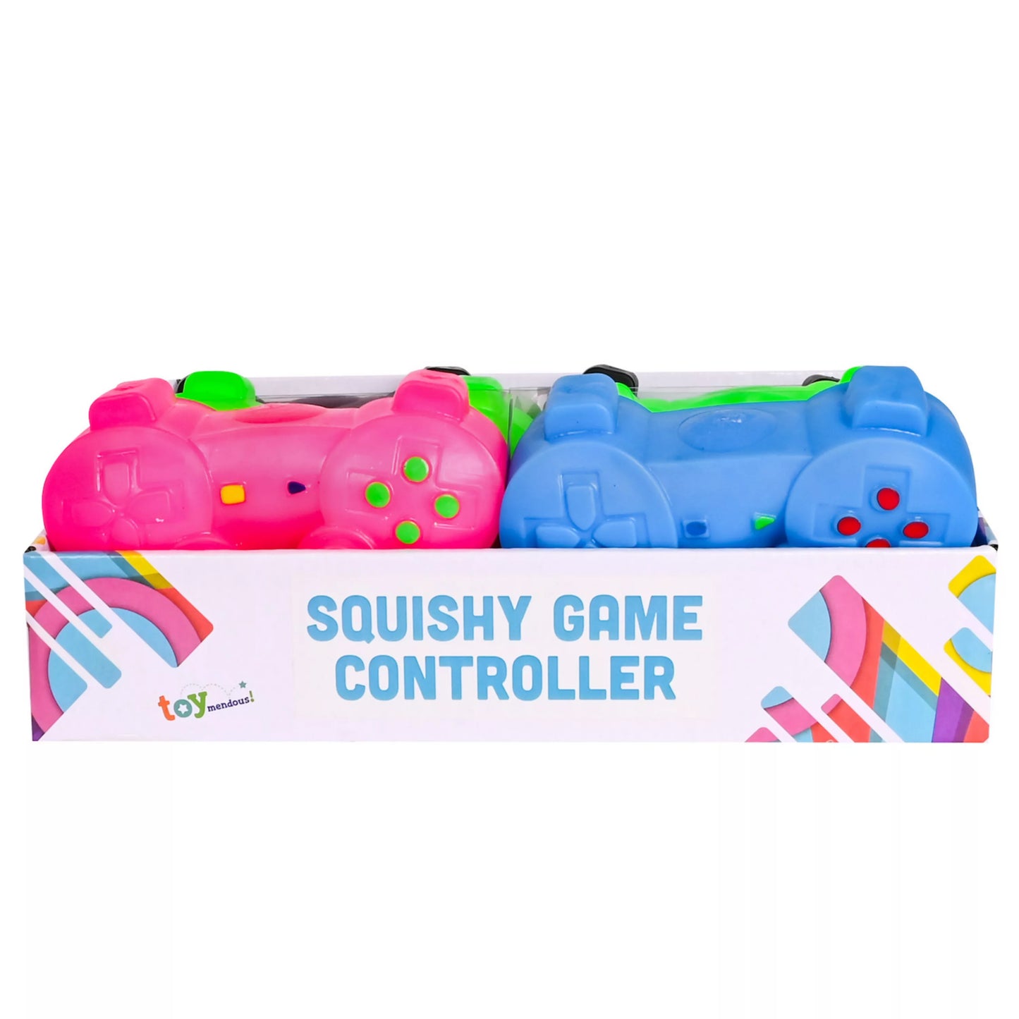 PRE-ORDER- Sunny Days Entertainment Large Squishy Stress Game Controller Toy - Styles May Vary