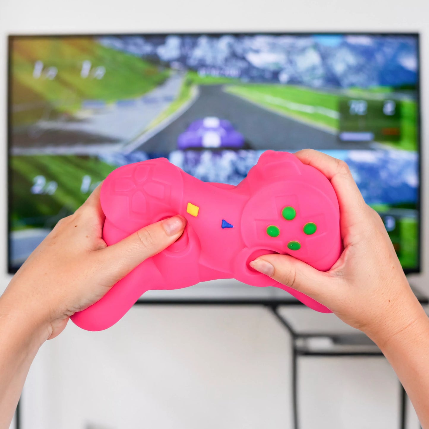 PRE-ORDER- Sunny Days Entertainment Large Squishy Stress Game Controller Toy - Styles May Vary