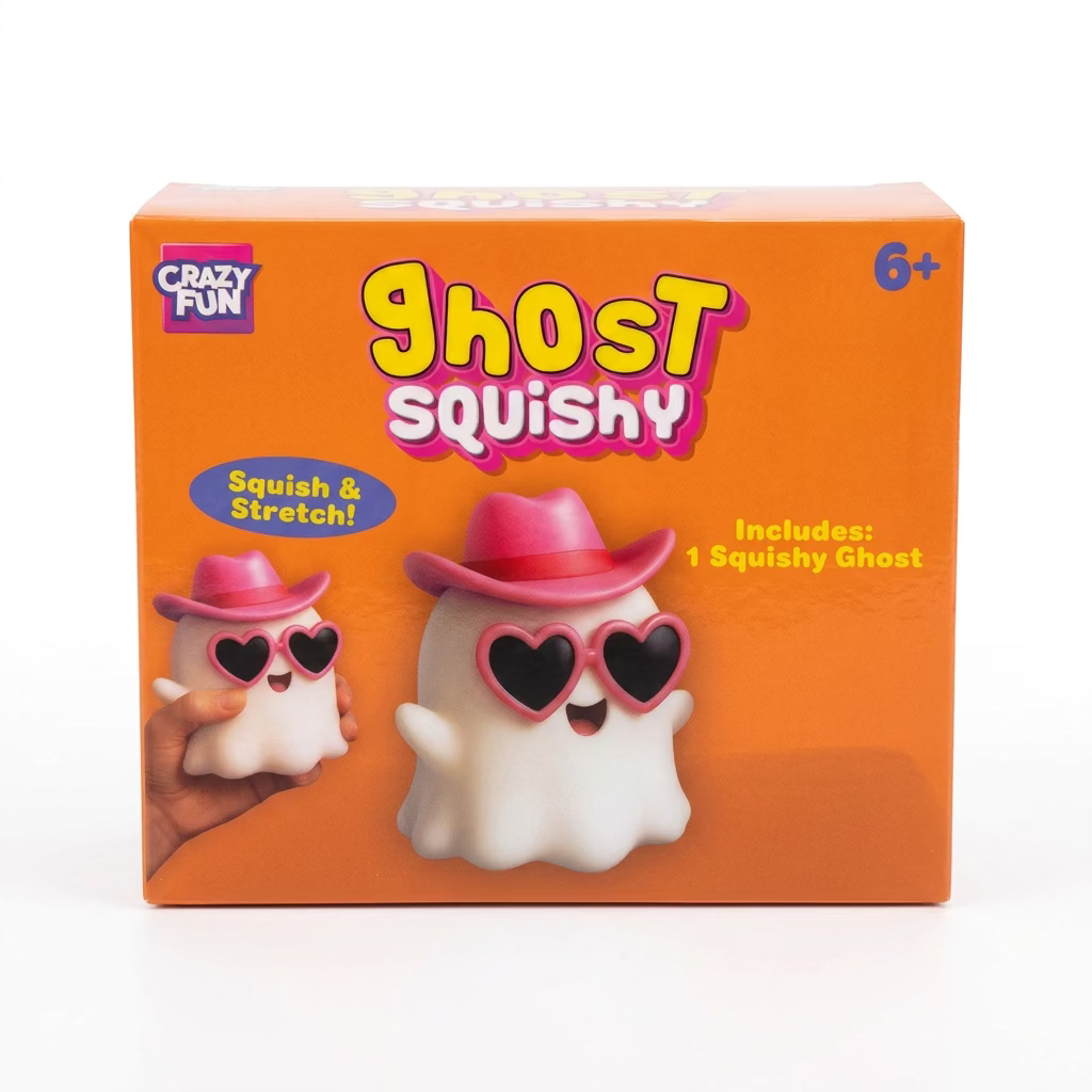 Crazy Fun Girl Ghost Squishy RMS