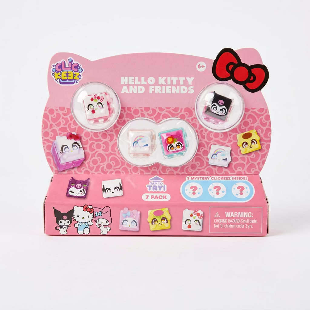 ClicKeez Hello Kitty & Friends 7Pack New Release