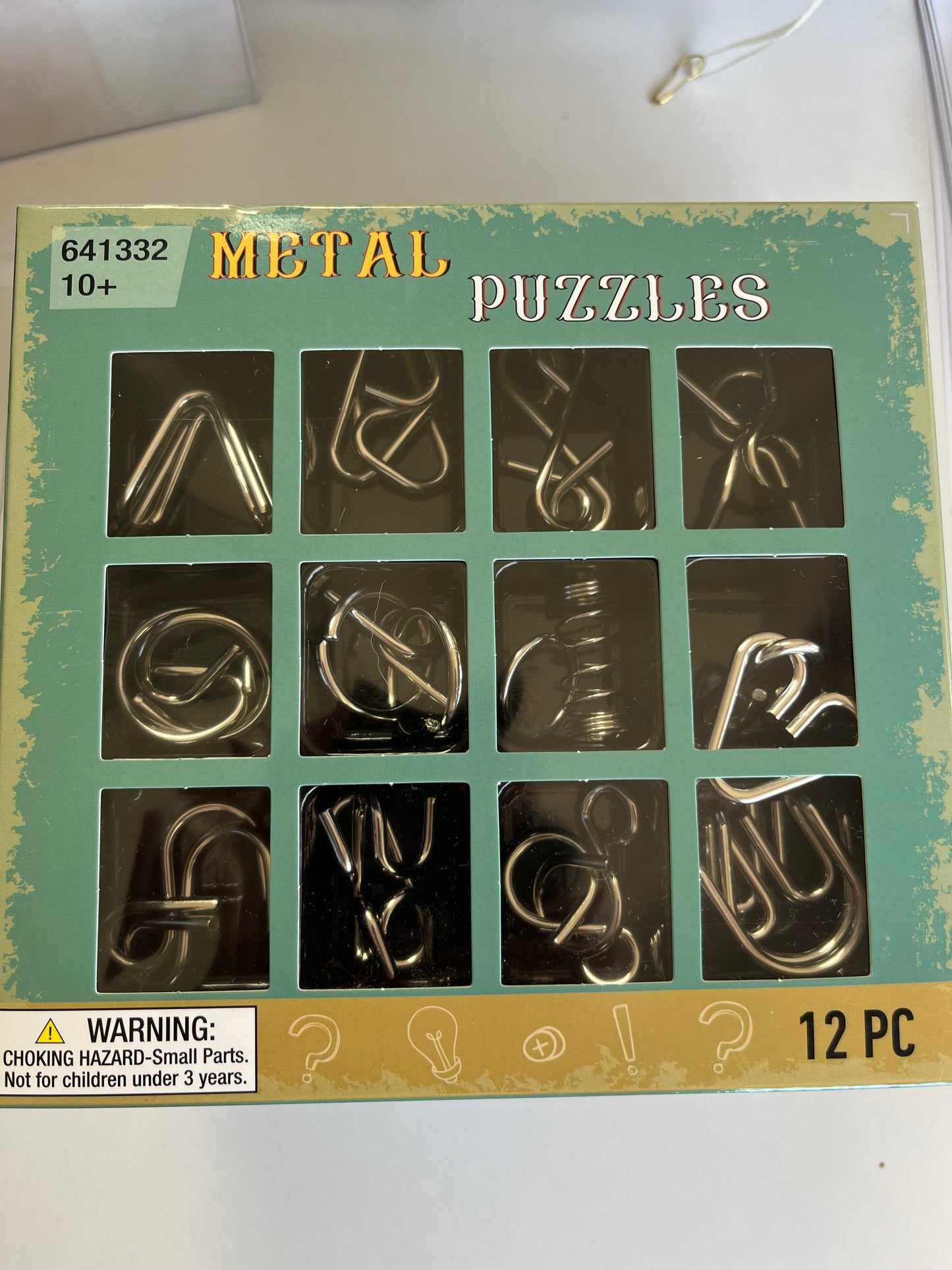 Metal Puzzle 12 Piece