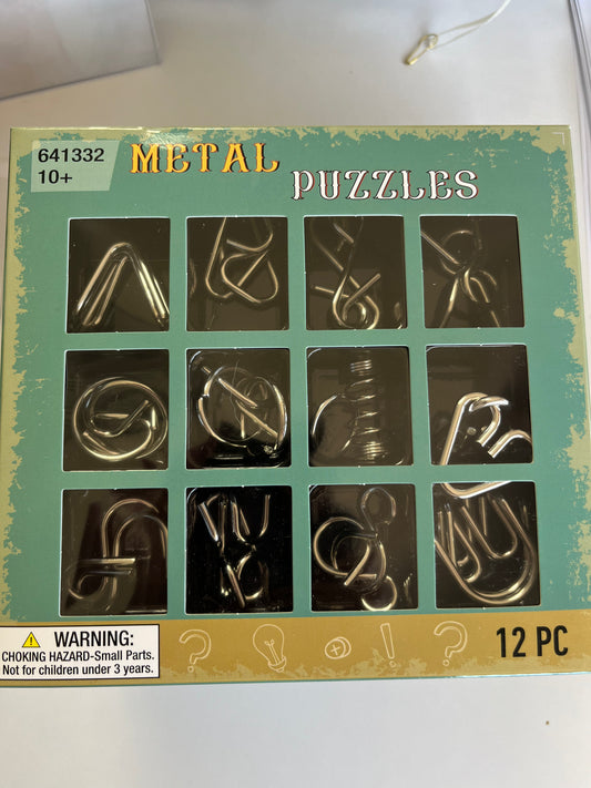 Metal Puzzle 12 Piece