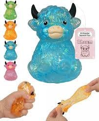 Highland Cow Glitter Sugah-Mals | Sugar Squeeze - The Sensory