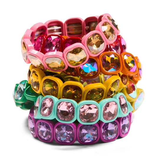 Square Gem Bracelet