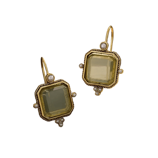 Antique Baroque Style Earrings - The Sensory