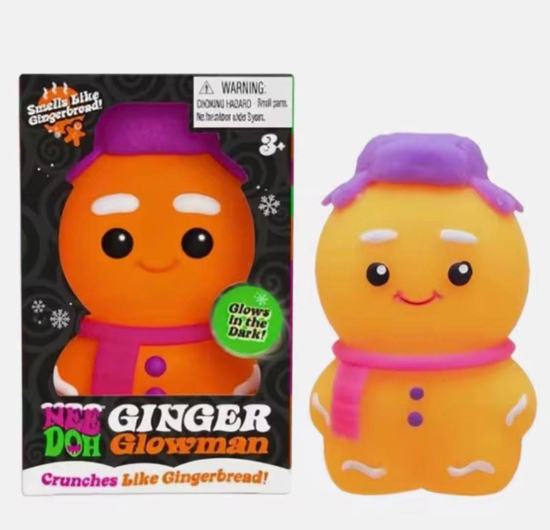 PRE-ORDER Needoh Ginger Glowman Squishy | Inspired Replica
