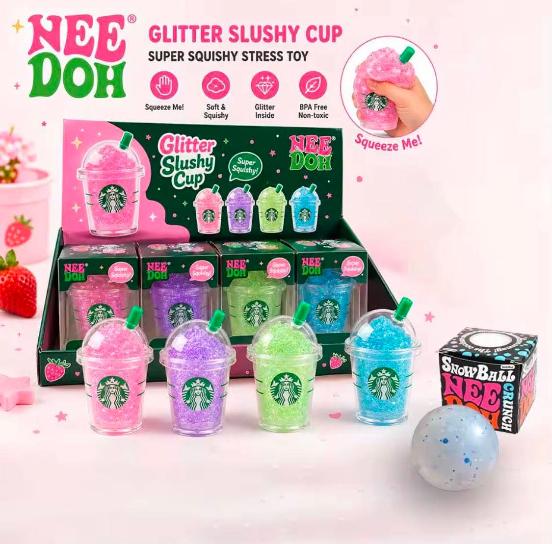 PRE-ORDER Needoh Squishy Cup | Inspired